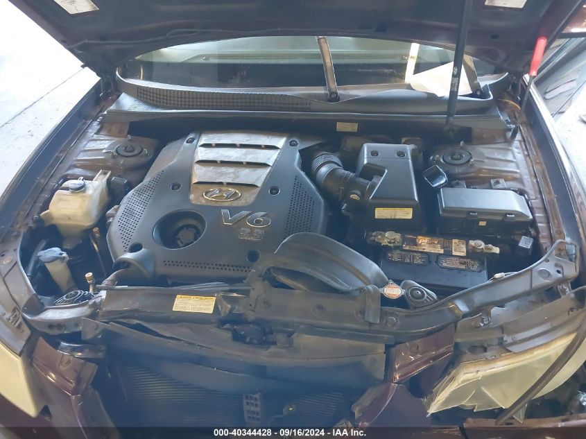 5NPEU46F76H092166 2006 Hyundai Sonata Gls/Lx