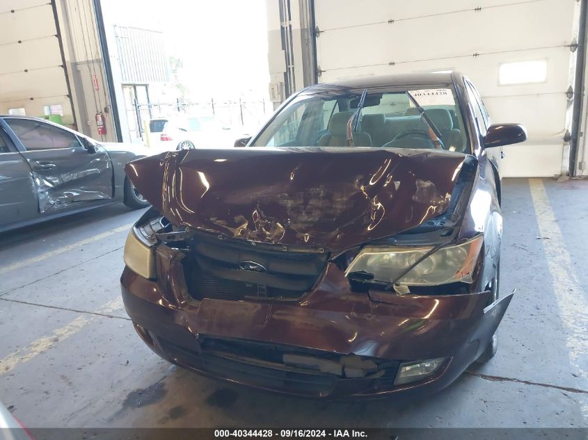 5NPEU46F76H092166 2006 Hyundai Sonata Gls/Lx