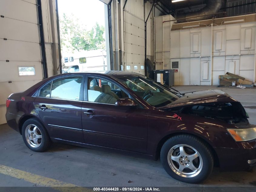 2006 Hyundai Sonata Gls/Lx VIN: 5NPEU46F76H092166 Lot: 40344428