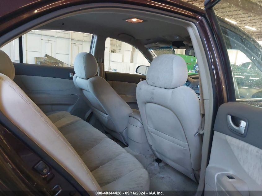 5NPEU46F76H092166 2006 Hyundai Sonata Gls/Lx