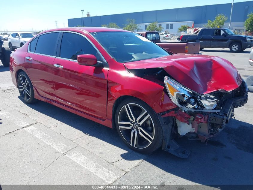 1HGCR2F55GA176906 2016 HONDA ACCORD - Image 1