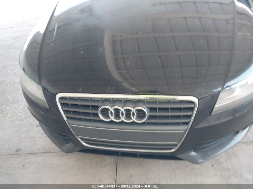 2010 Audi A4 2.0T Premium VIN: WAUAFAFL9AN040153 Lot: 40344437