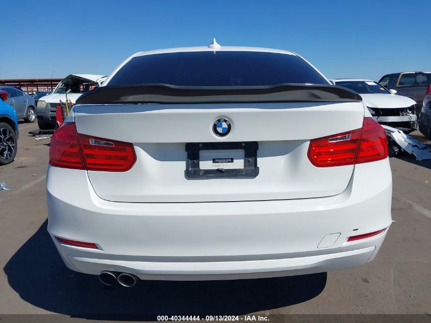 2014 BMW 328I VIN: WBA3C1C58EK114631 Lot: 40344444