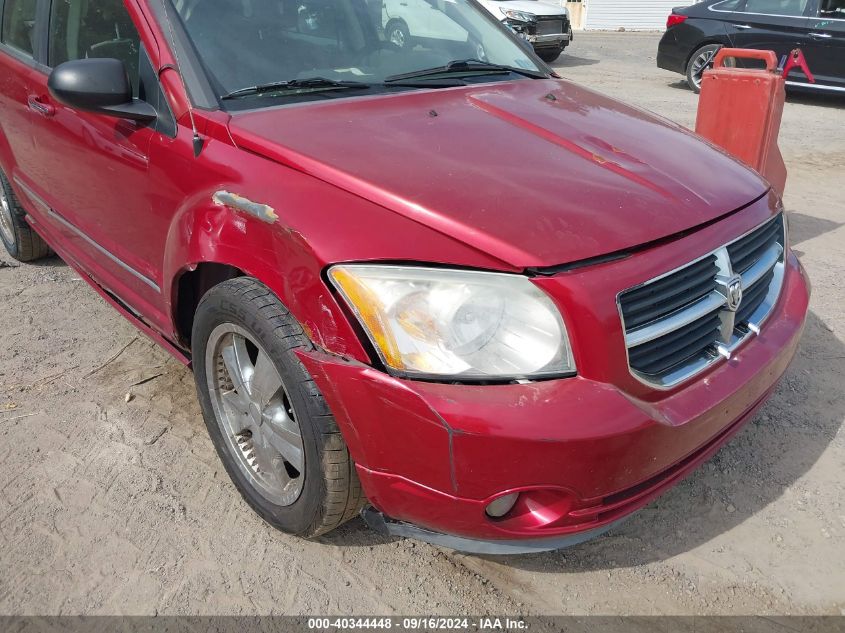 2007 Dodge Caliber R/T VIN: 1B3HE78K47D129754 Lot: 40344448