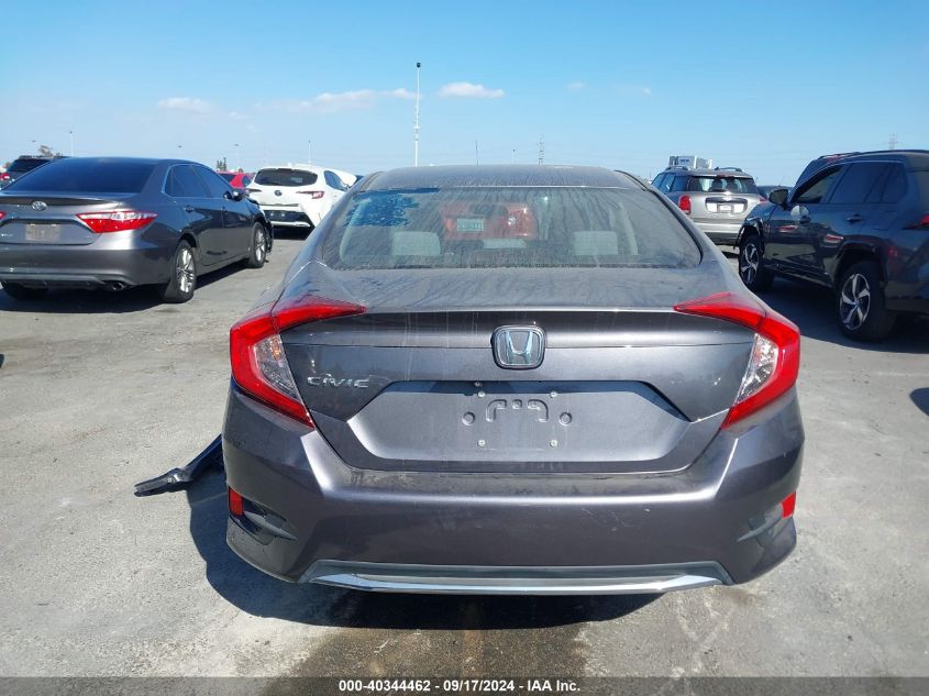 2019 Honda Civic Lx VIN: 19XFC2F61KE200310 Lot: 40344462