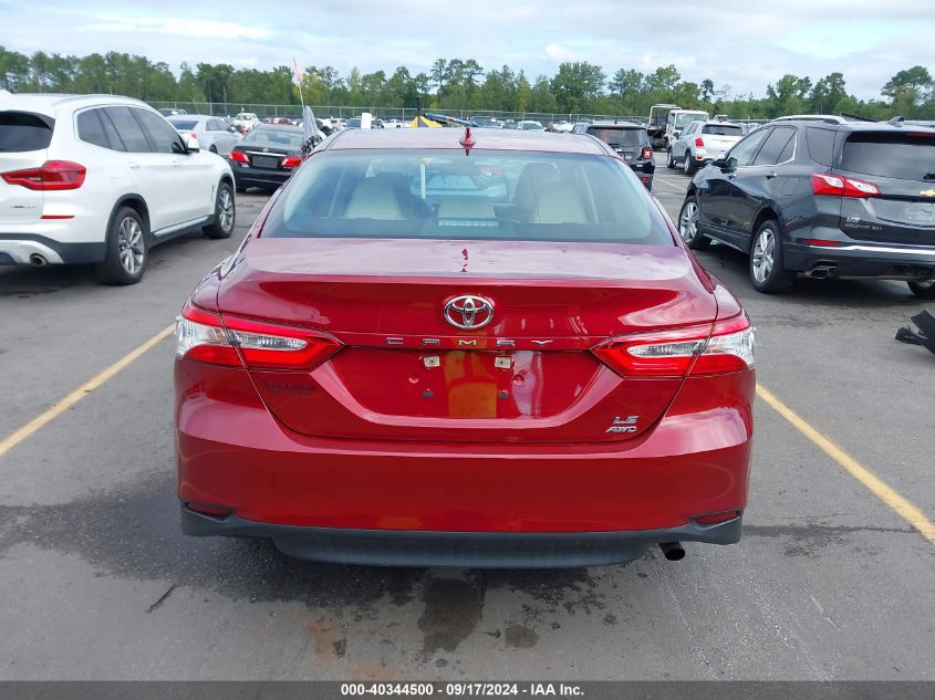 2020 Toyota Camry Le Awd VIN: 4T1C11BK0LU013211 Lot: 40344500