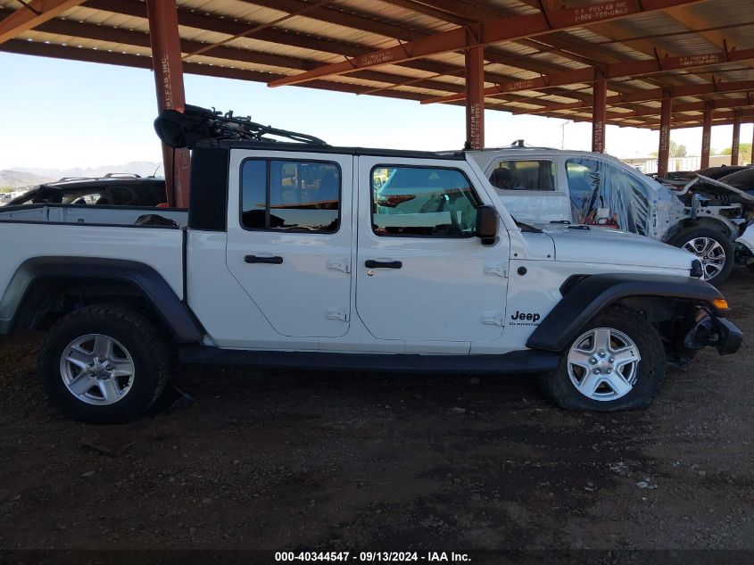 2020 Jeep Gladiator Sport VIN: 1C6HJTAG2LL143104 Lot: 40344547