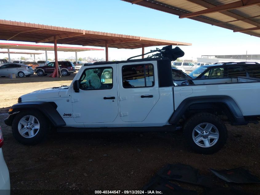 2020 Jeep Gladiator Sport VIN: 1C6HJTAG2LL143104 Lot: 40344547