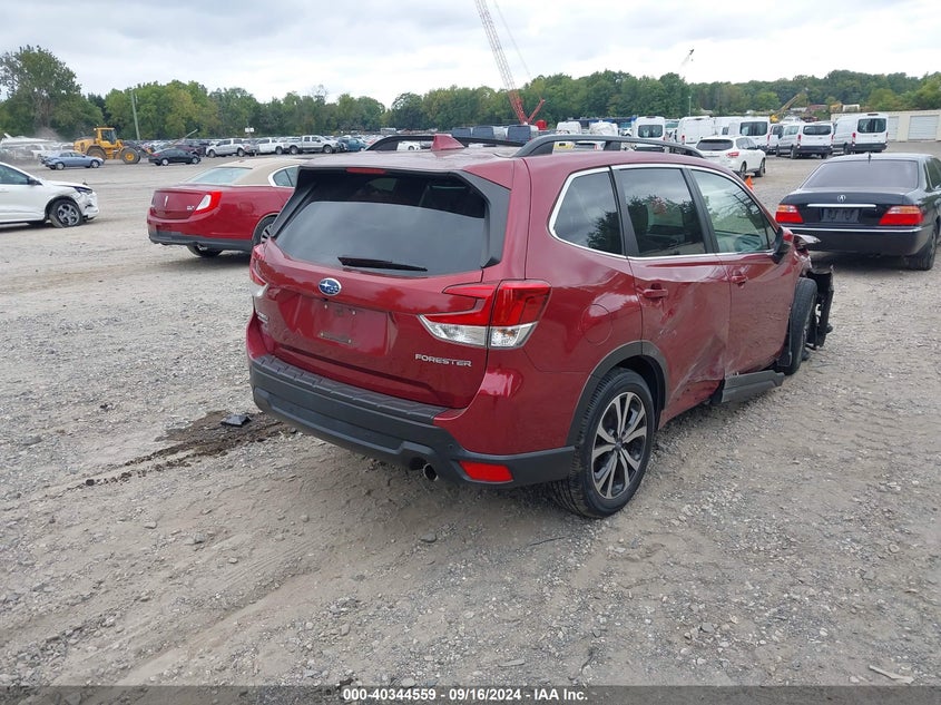 2019 SUBARU FORESTER LIMITED - JF2SKAUC9KH457991