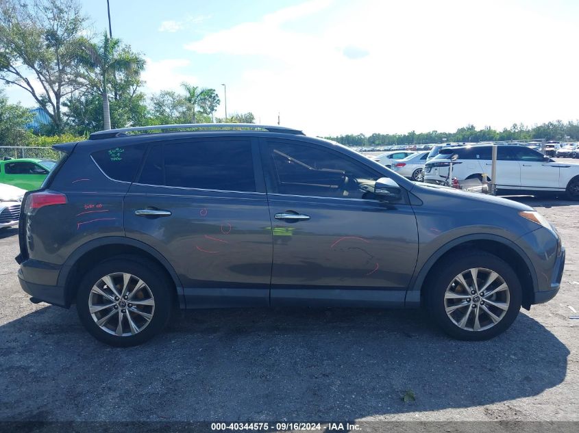 2017 Toyota Rav4 Limited/Platinum VIN: 2T3YFREV0HW393502 Lot: 40344575