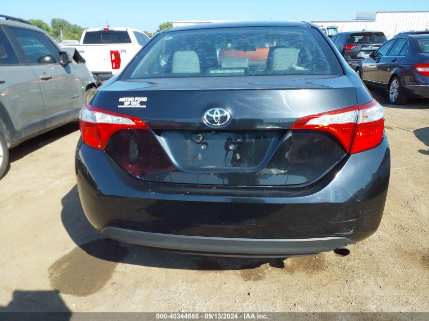 2015 Toyota Corolla L/Le/Le Pls/Prm/S/S Pls VIN: 2T1BURHE4FC354944 Lot: 40344585