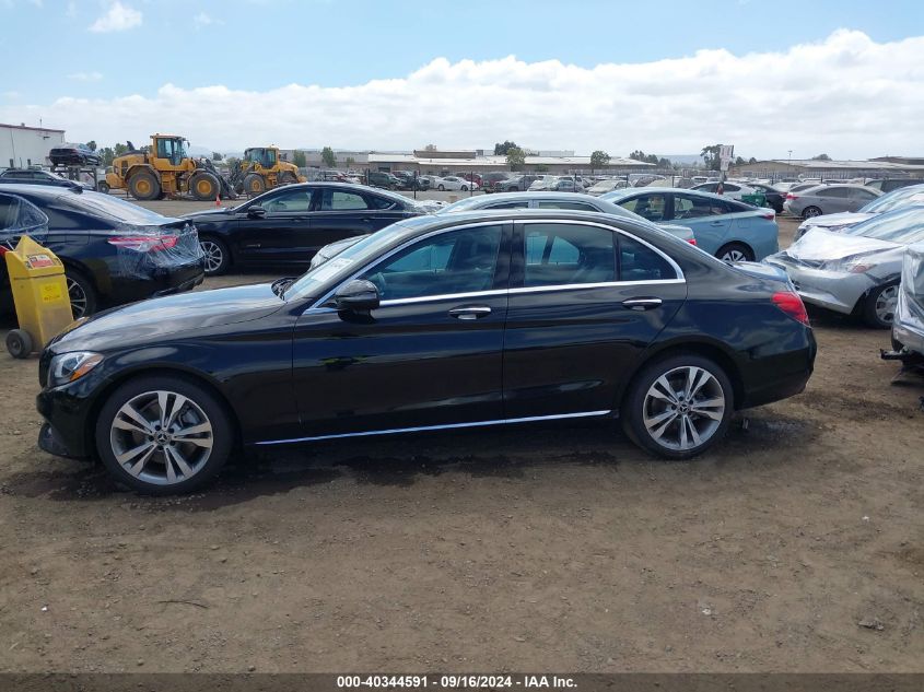 2018 Mercedes-Benz C 300 VIN: 55SWF4JB7JU262423 Lot: 40344591