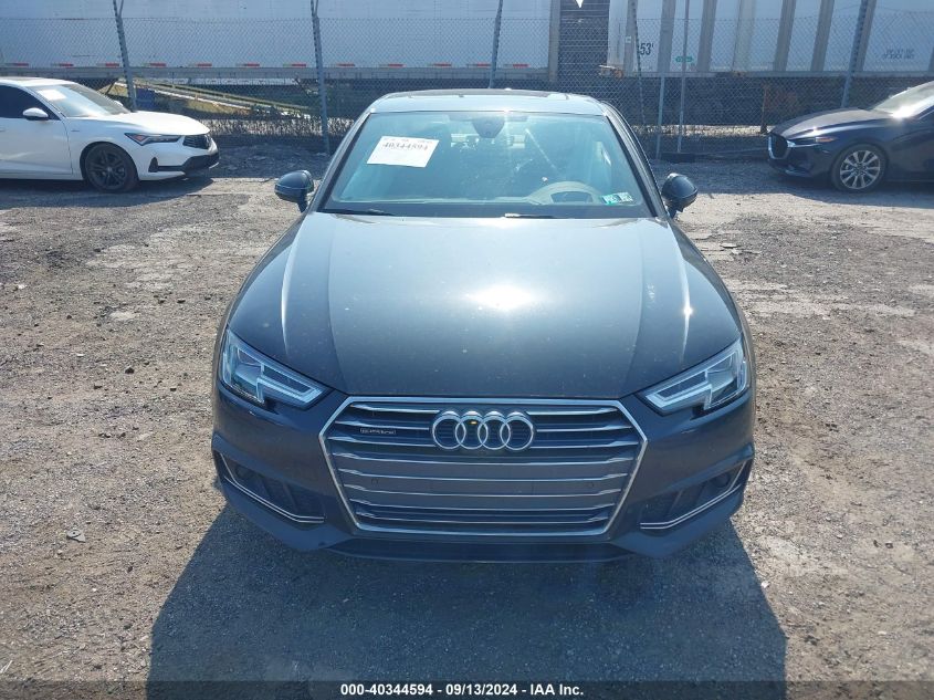 2018 Audi A4 2.0T Premium VIN: WAUFNAF41JA144631 Lot: 40344594