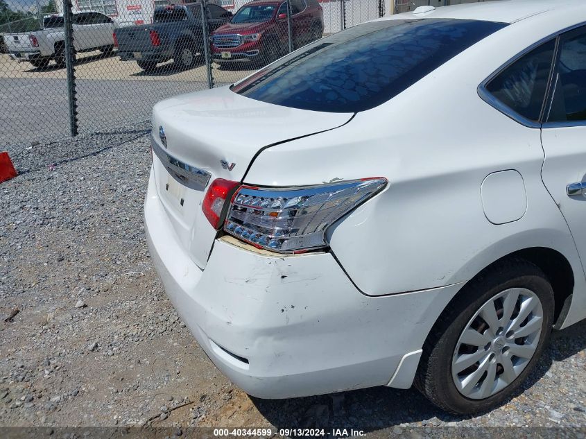 2015 Nissan Sentra Fe+ S/S/Sl/Sr/Sv VIN: 3N1AB7AP6FL696087 Lot: 40344599