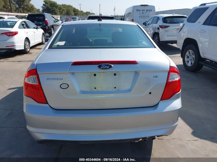 2012 Ford Fusion Se VIN: 3FAHP0HA5CR350262 Lot: 40344604