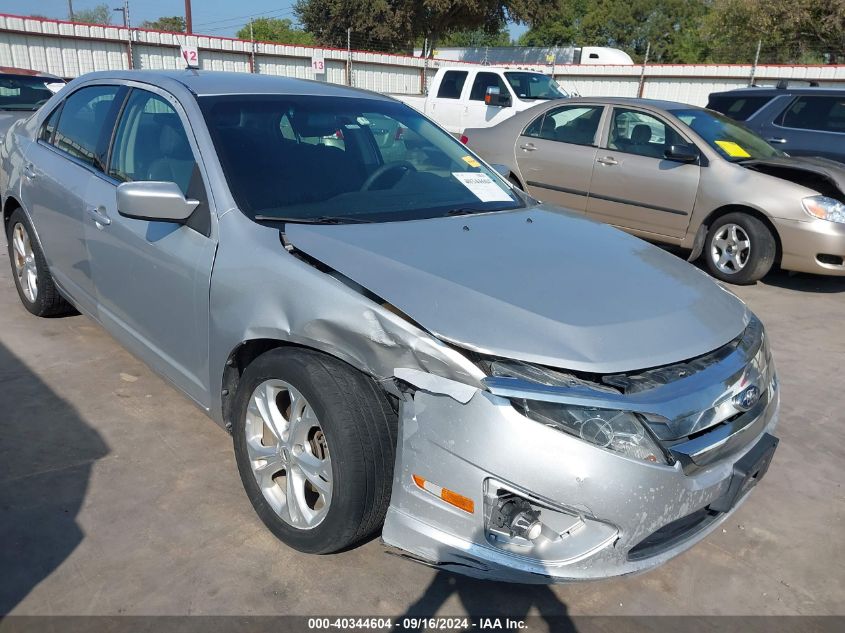 2012 Ford Fusion Se VIN: 3FAHP0HA5CR350262 Lot: 40344604