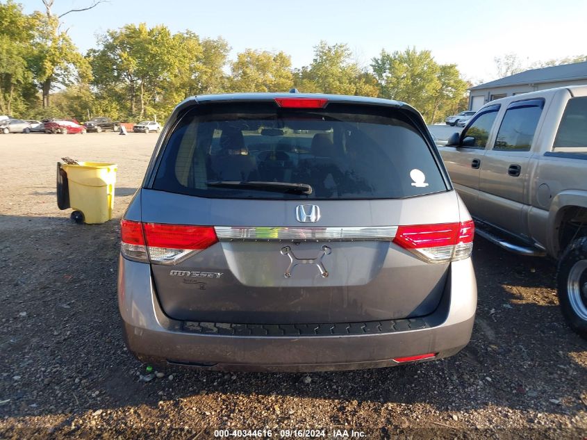 2014 Honda Odyssey Ex-L VIN: 5FNRL5H68EB022342 Lot: 40344616