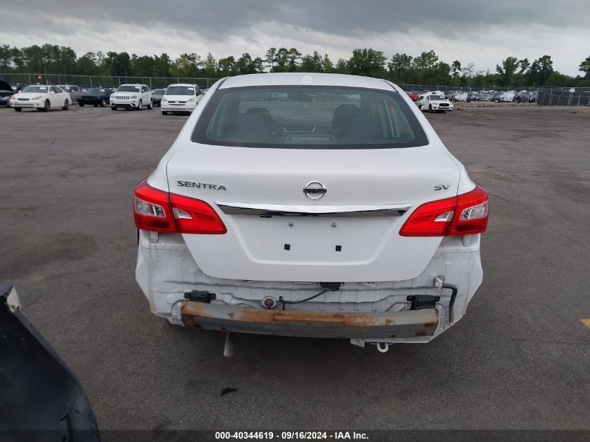 2018 Nissan Sentra Sv VIN: 3N1AB7AP8JL638104 Lot: 40344619