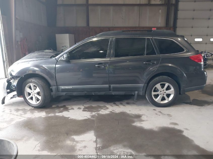 2013 Subaru Outback 2.5I Premium VIN: 4S4BRBCC1D3285257 Lot: 40344621