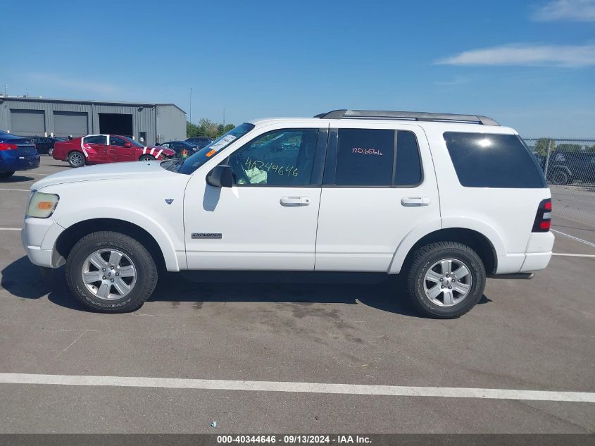 2008 Ford Explorer Xlt VIN: 1FMEU73808UB01527 Lot: 40344646