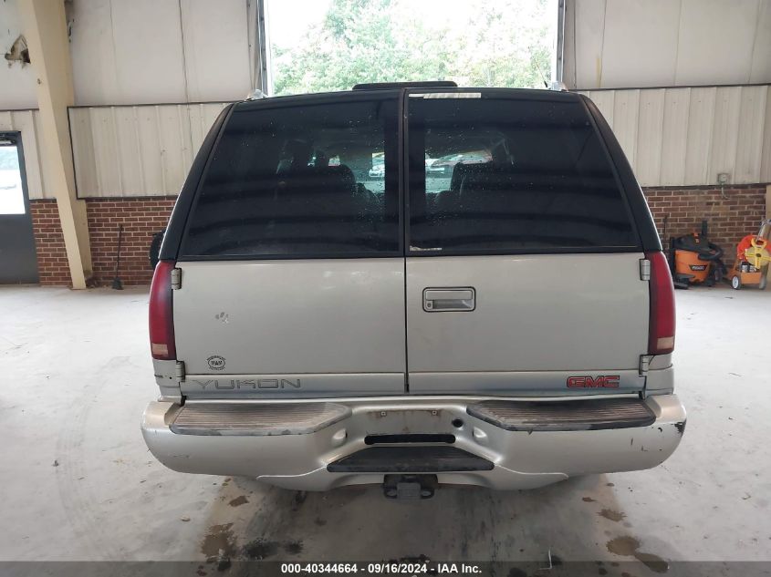 2000 GMC Yukon Denali VIN: 1GKEK13RXYR123865 Lot: 40344664