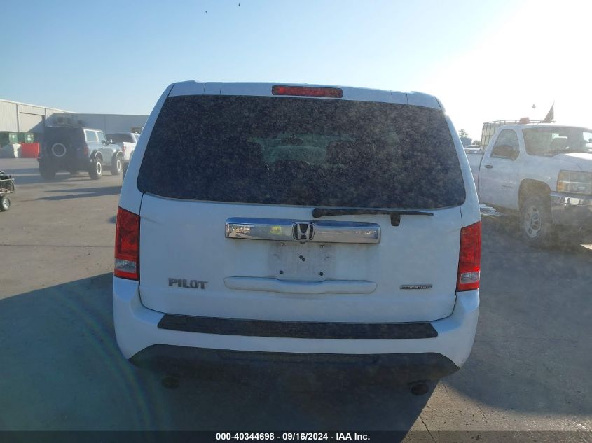 2015 Honda Pilot Se VIN: 5FNYF3H37FB033492 Lot: 40344698