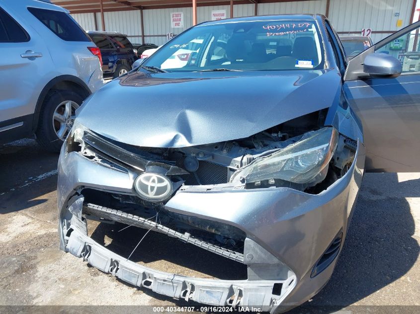 2018 Toyota Corolla Le VIN: 2T1BURHE7JC054145 Lot: 40344707