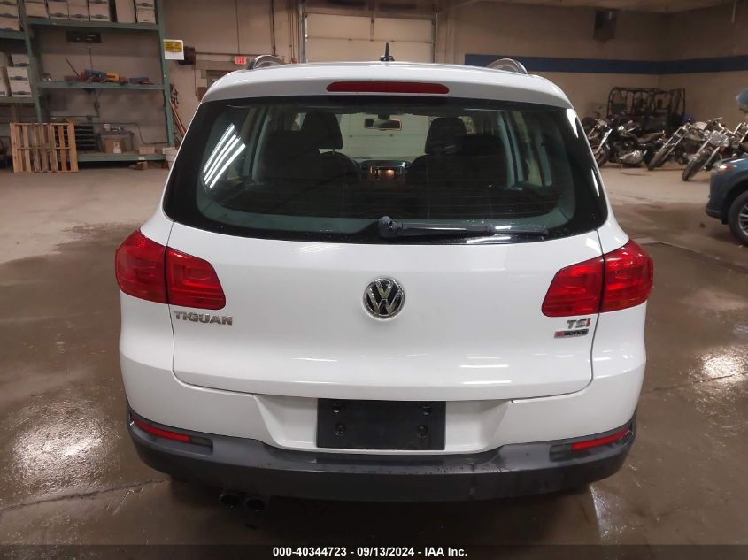 2016 Volkswagen Tiguan S VIN: WVGBV7AX4GW004876 Lot: 40344723