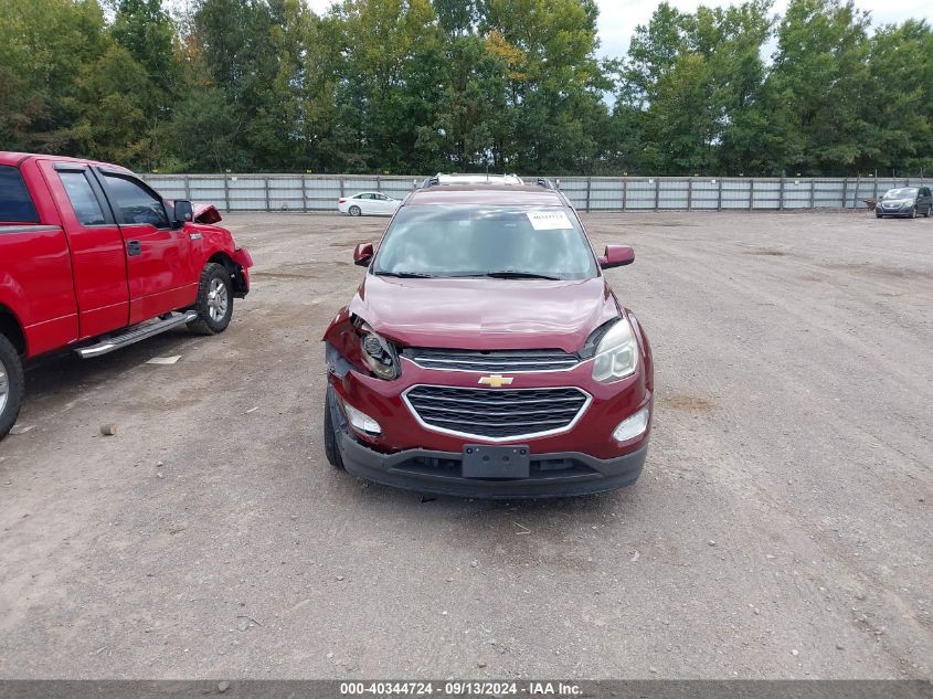 2016 Chevrolet Equinox Lt VIN: 2GNALCEK3G6129351 Lot: 40344724