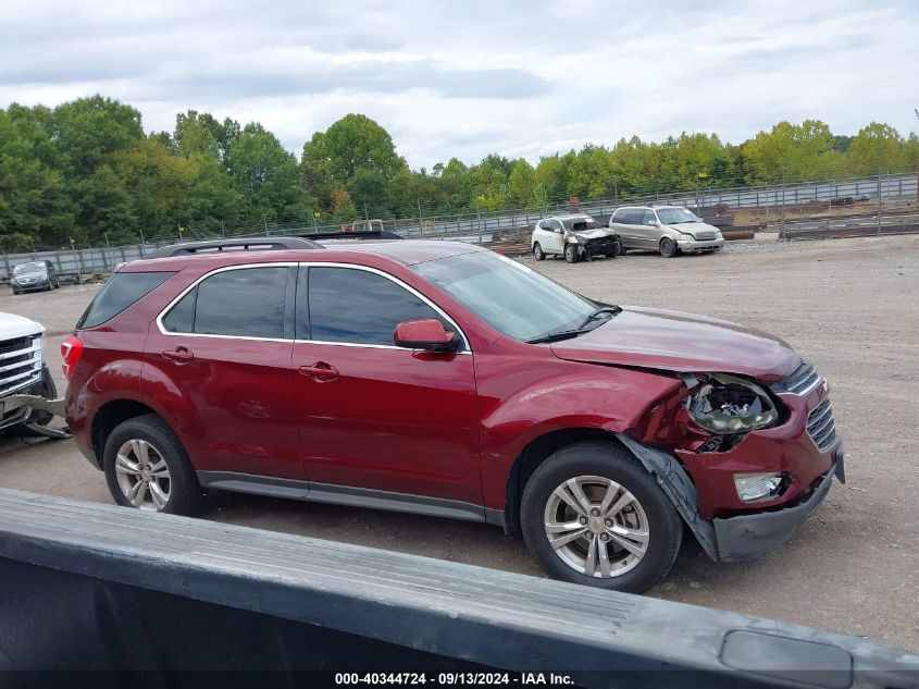 2016 Chevrolet Equinox Lt VIN: 2GNALCEK3G6129351 Lot: 40344724