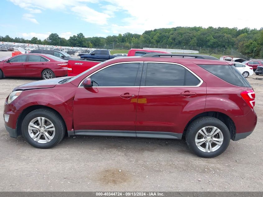 2016 Chevrolet Equinox Lt VIN: 2GNALCEK3G6129351 Lot: 40344724