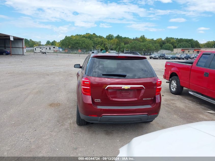 2016 Chevrolet Equinox Lt VIN: 2GNALCEK3G6129351 Lot: 40344724