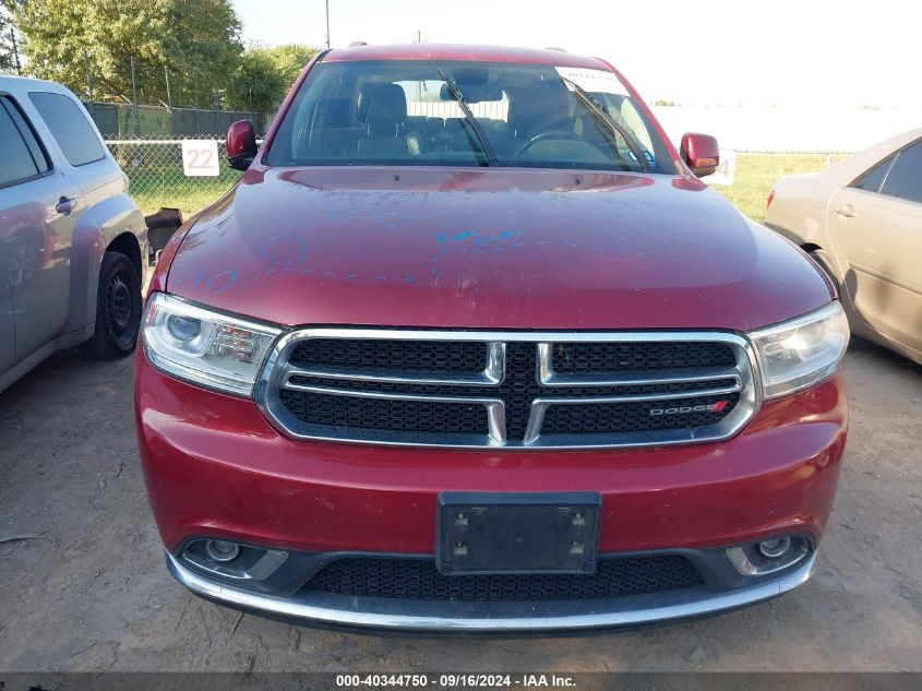 2015 Dodge Durango Limited VIN: 1C4RDHDG7FC100945 Lot: 40344750