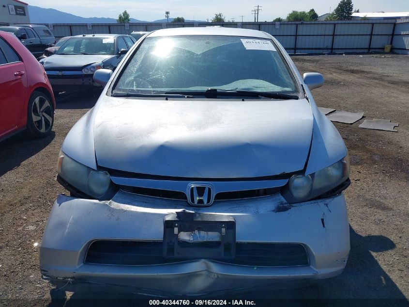 2008 Honda Civic Lx VIN: 2HGFA15598H513886 Lot: 40344760