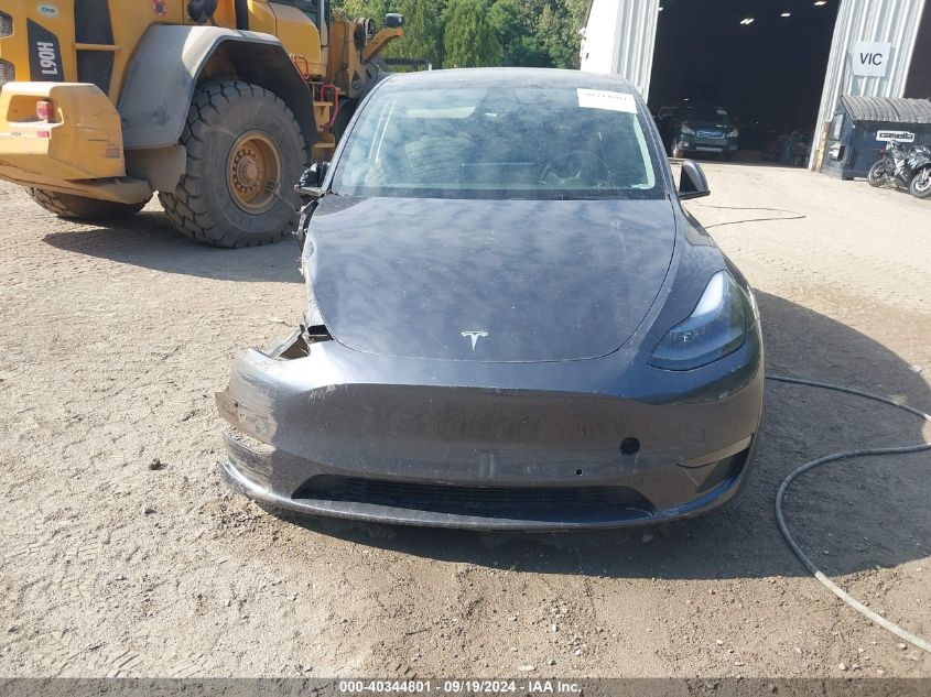 2021 Tesla Model Y Long Range Dual Motor All-Wheel Drive VIN: 5YJYGDEE1MF244516 Lot: 40344801