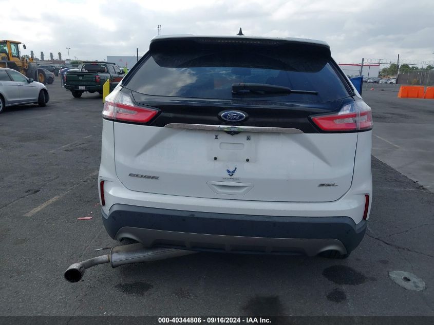 2020 Ford Edge Sel VIN: 2FMPK3J98LBB51674 Lot: 40344806