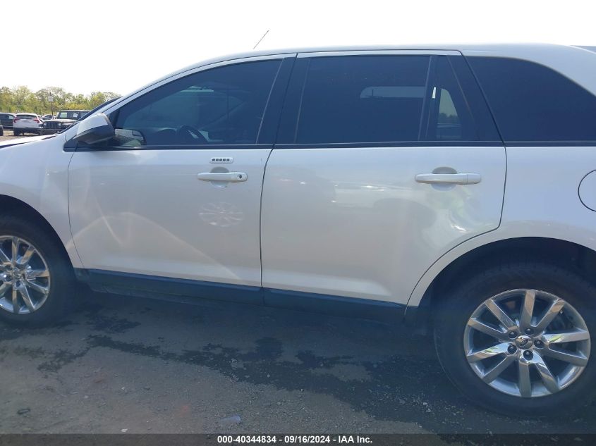 2014 Ford Edge Sel VIN: 2FMDK4JC4EBB45376 Lot: 40344834