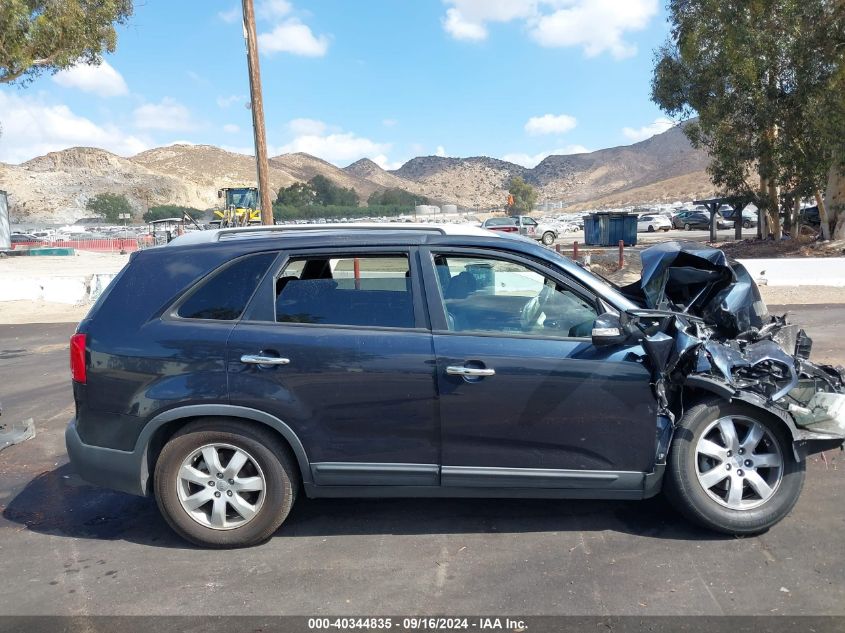 2013 Kia Sorento Lx VIN: 5XYKT4A22DG341150 Lot: 40344835