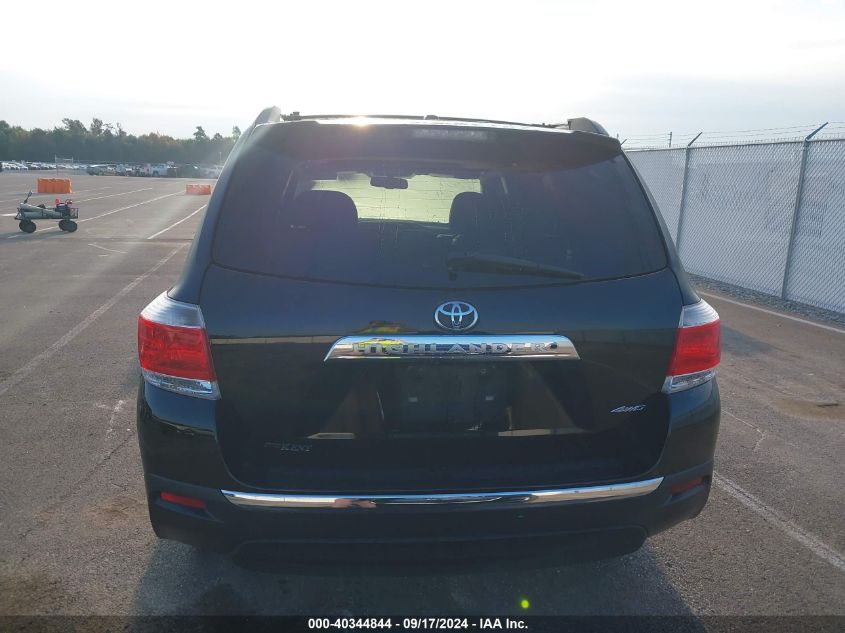 5TDDK3EHXBS062839 2011 Toyota Highlander Limited V6