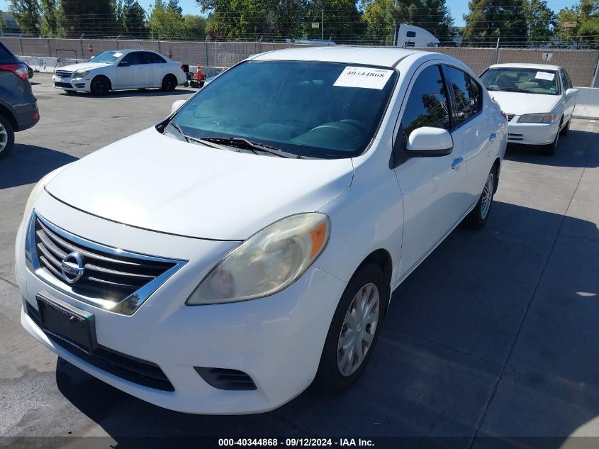 2014 Nissan Versa 1.6 Sv VIN: 3N1CN7AP7EL834461 Lot: 40344868