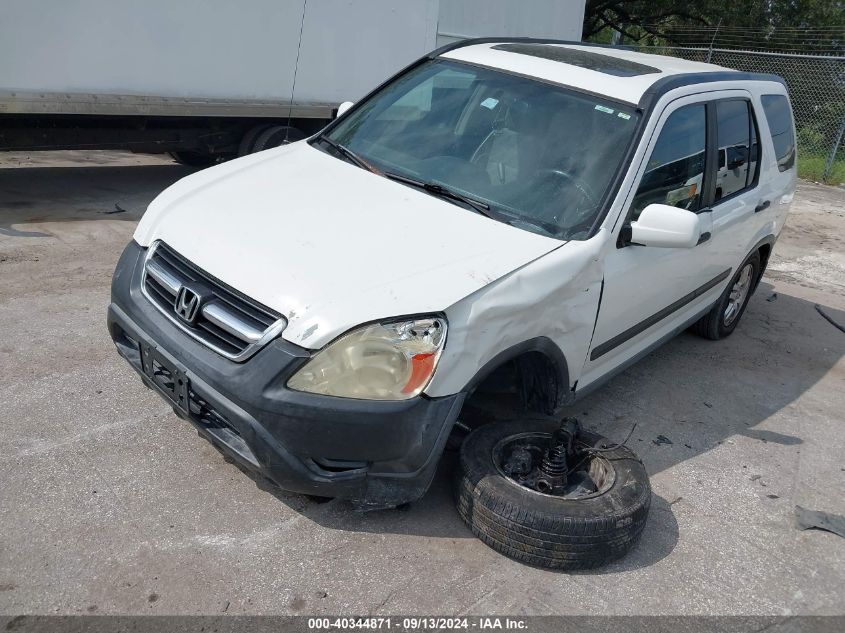 2003 Honda Cr-V Ex VIN: SHSRD78823U139527 Lot: 40344871