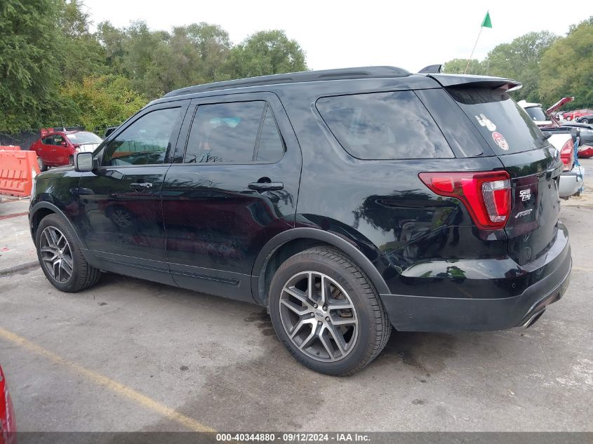 2016 Ford Explorer Sport VIN: 1FM5K8GT8GGB27039 Lot: 40344880