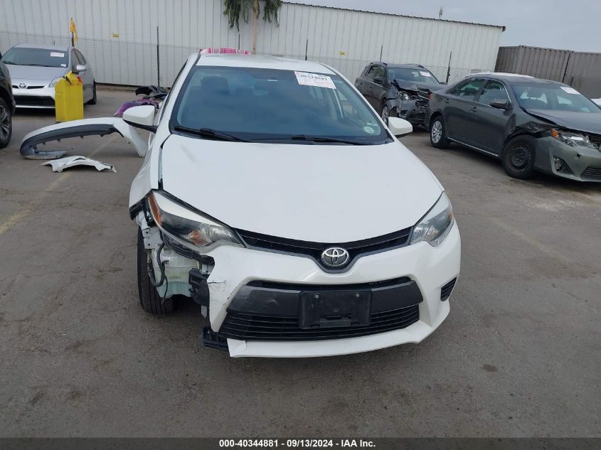 2016 Toyota Corolla Eco/Eco Plus/Eco Premium VIN: 5YFBPRHE5GP372796 Lot: 40344881