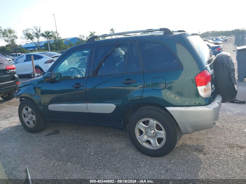 2002 Toyota Rav4 VIN: JTEGH20VX20074555 Lot: 40344892