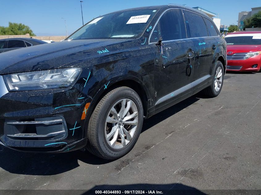 2019 Audi Q7 55 Premium/55 Se Premium VIN: WA1LAAF79KD045917 Lot: 40344893