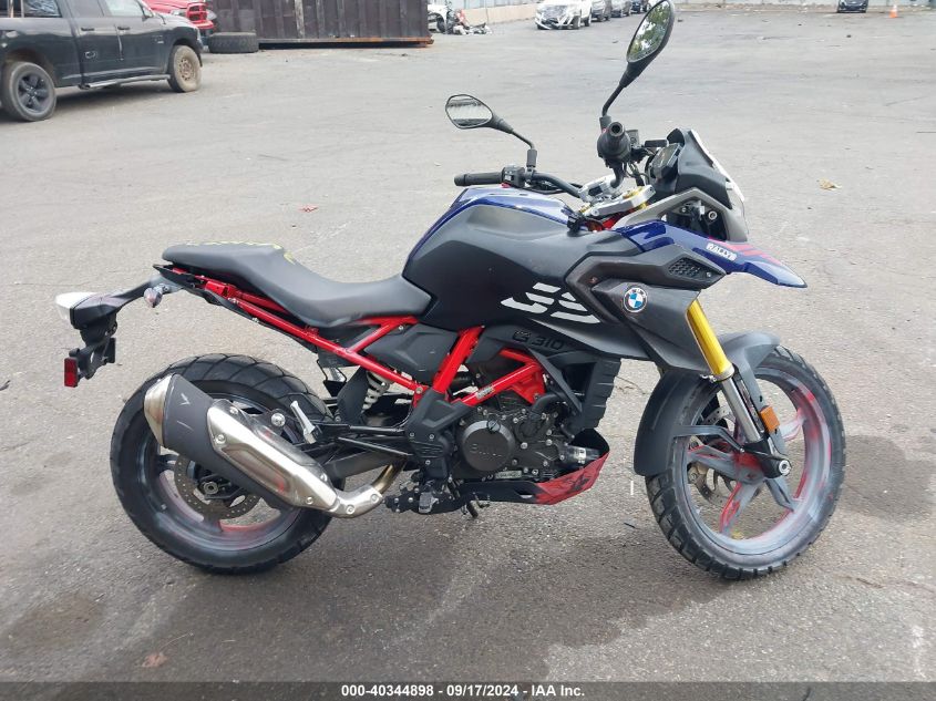 2022 BMW G310 Gs VIN: WB30G3300NRA30358 Lot: 40344898