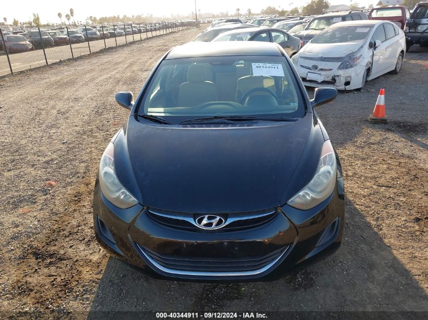 2012 Hyundai Elantra Gls (Ulsan Plant) VIN: KMHDH4AE2CU227257 Lot: 40344911