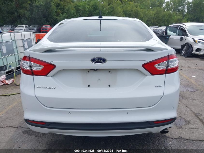 2016 Ford Fusion Se VIN: 3FA6P0H72GR290328 Lot: 40344925