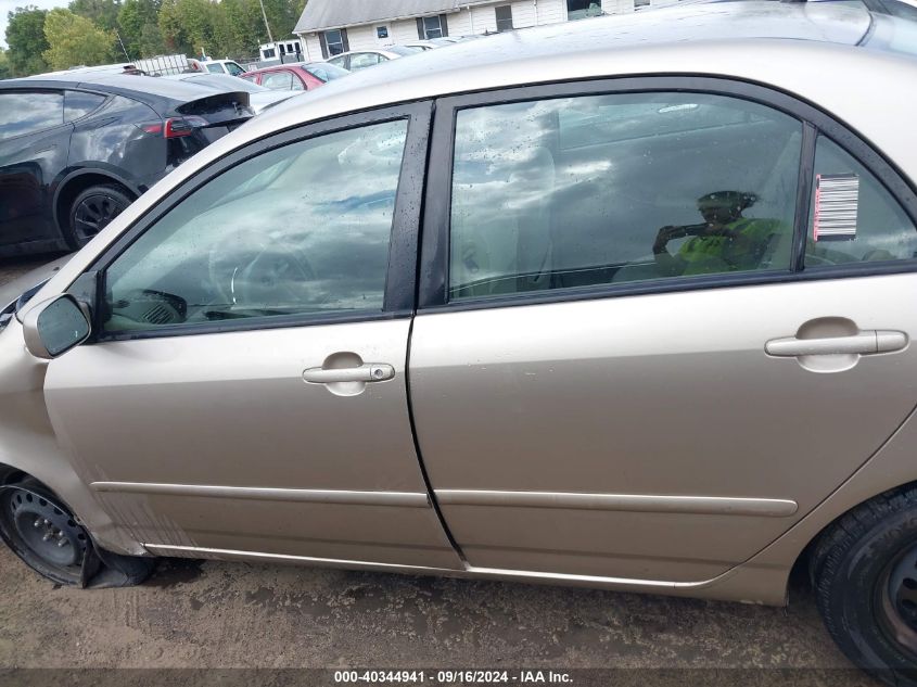 2006 Toyota Corolla Ce/Le/S VIN: 2T1BR32E26C625250 Lot: 40344941