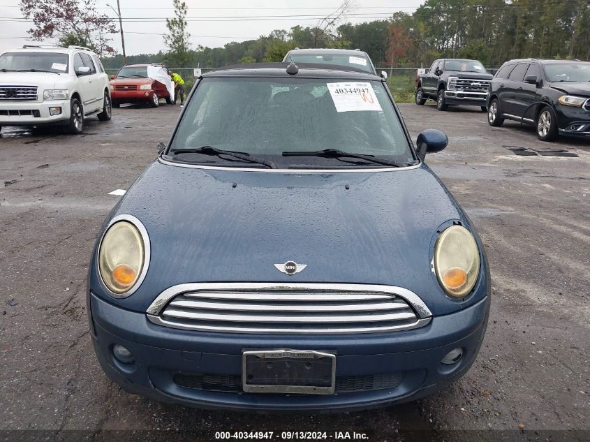 2009 Mini Cooper VIN: WMWMR33589TU95931 Lot: 40344947